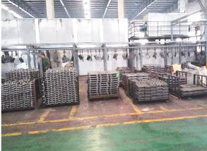 Spray paint and plastic spray production line